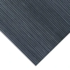 Floor Style Shop 26 Rubber-Cal Corrugated Fine Rib 1/8 In. X 4 Ft. X 6 Ft. Rubber Runner